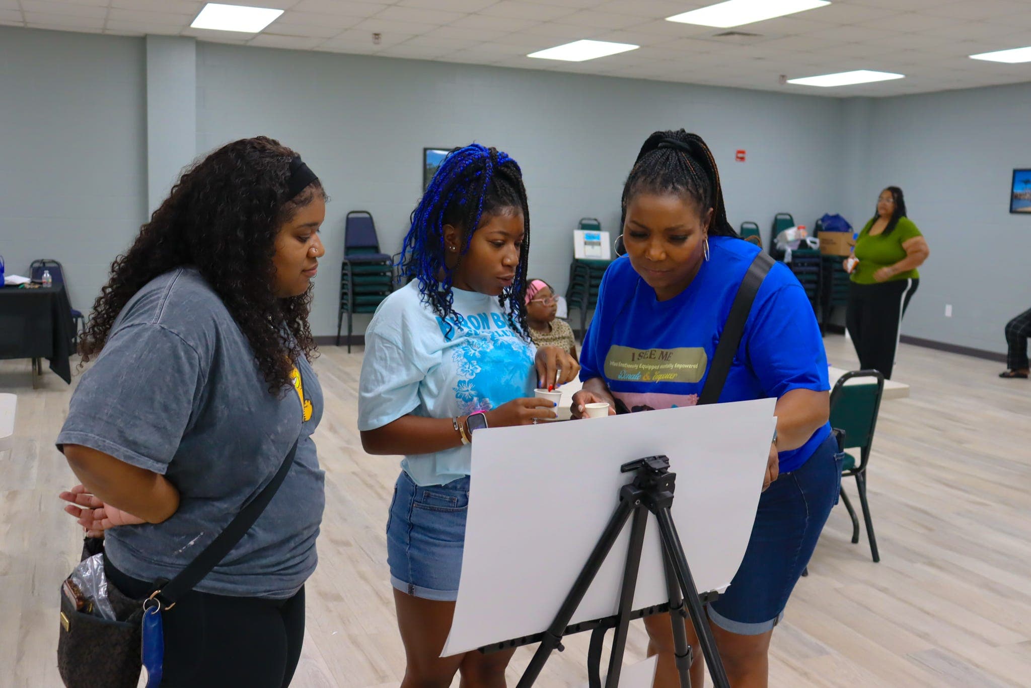 Mentorship and connection at an I SEE ME Foundation event