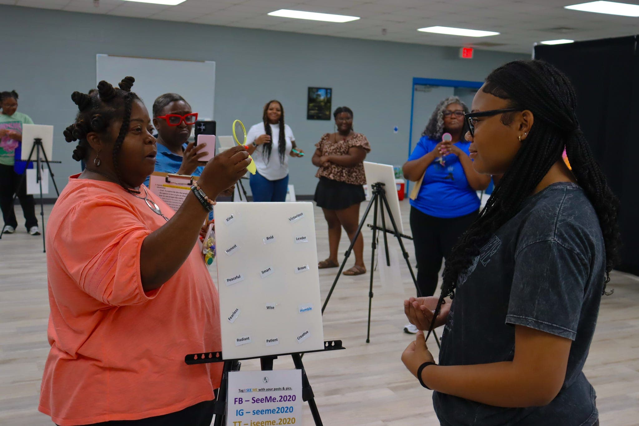 I SEE ME affirmation activity